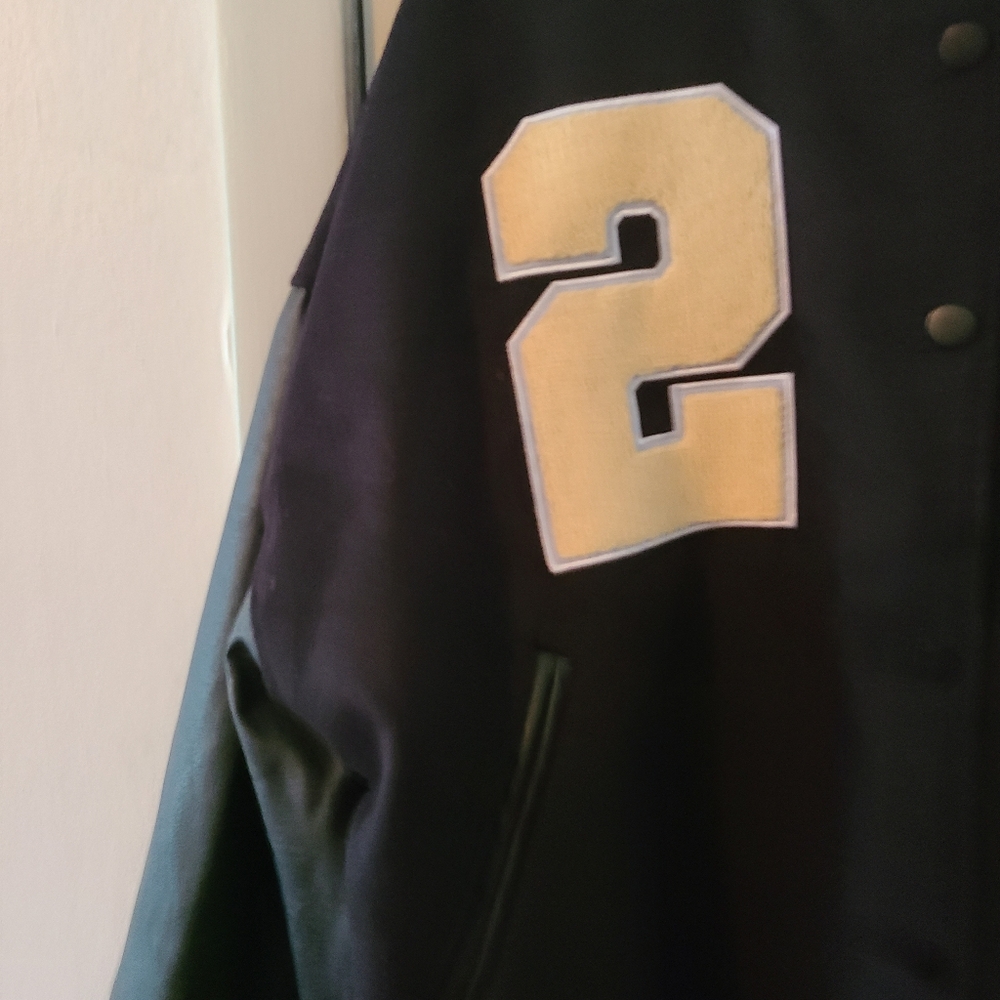 Black Varsity Jacket - Picture 8 of 9